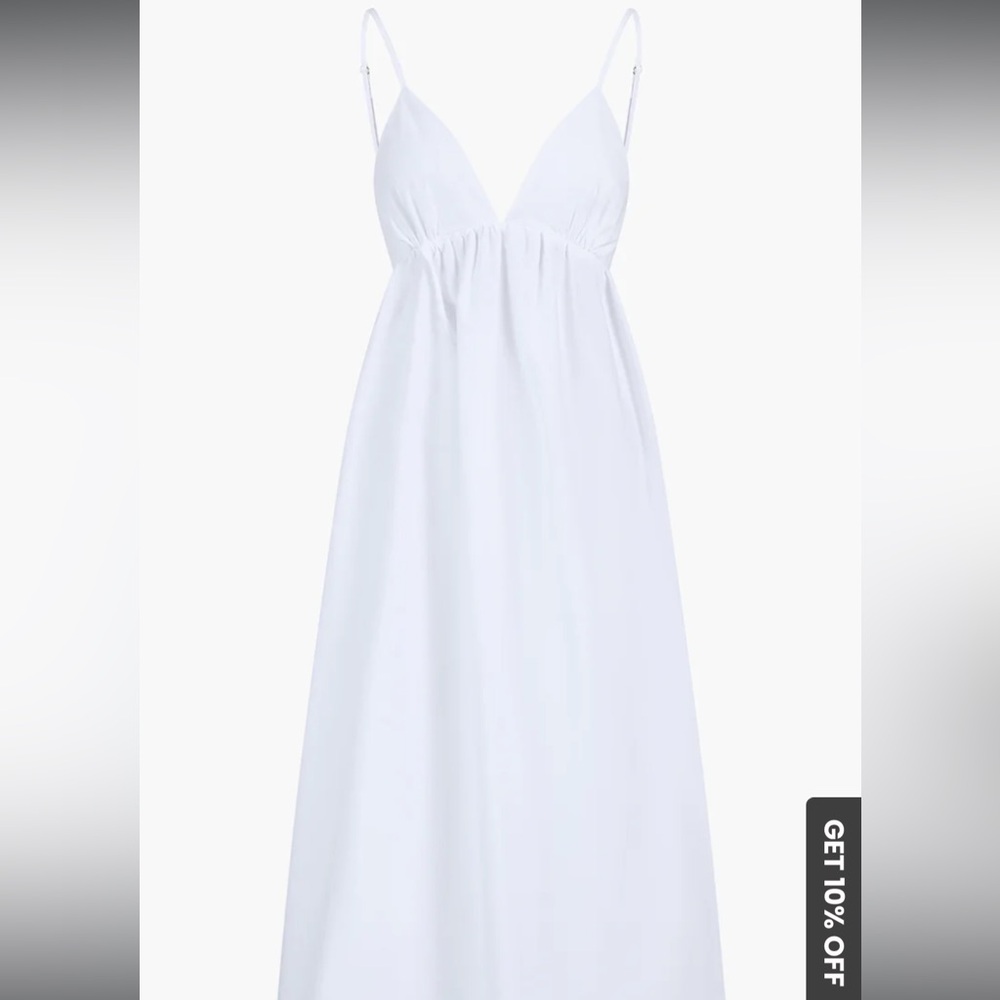 BRAND NEW NEVER WORN white maxi dress from Commense